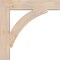 Ekena Millwork Thorton Block Smooth Bracket, Douglas Fir, 3 1/2"W x 22"D x 22"H BKT04X22X22THR05SDF - alternate 4